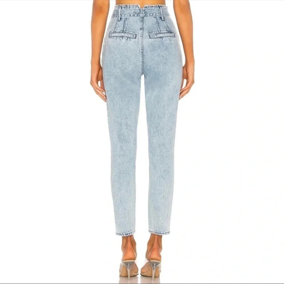 GRLFRND Daphne Ultra High Rise Skinny Jeans Borderlands Light Blue Wash Size 25 - Picture 2 of 13